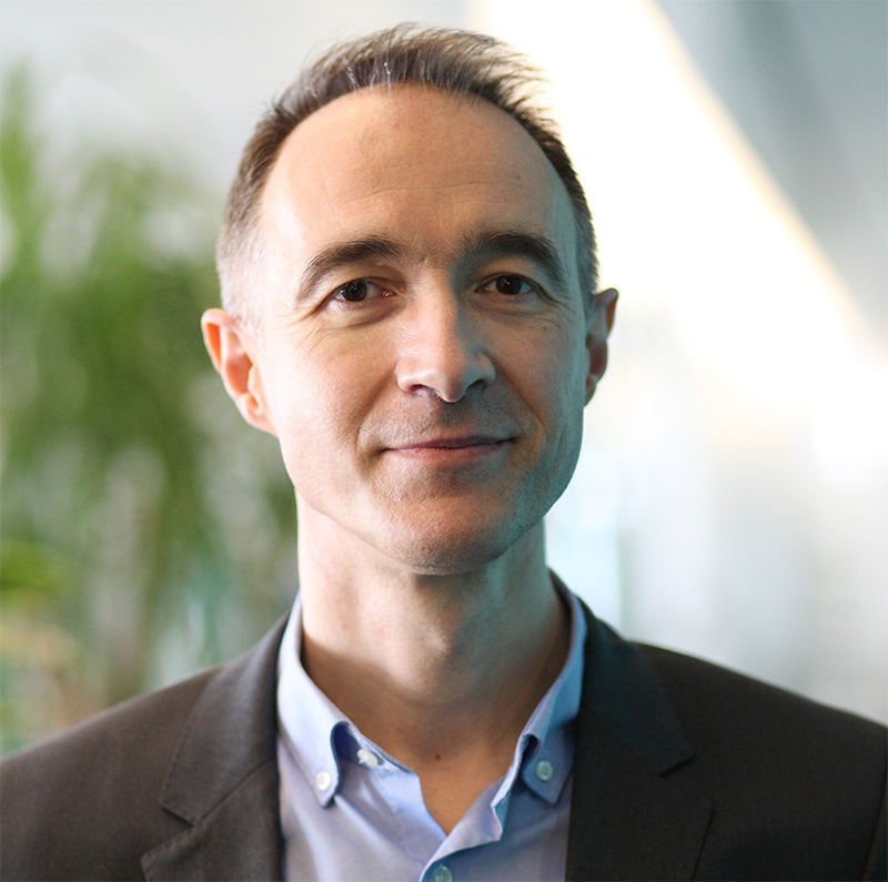 Portrait of Arnaud Marquis, Chief Sustainability Officer at Tarkett