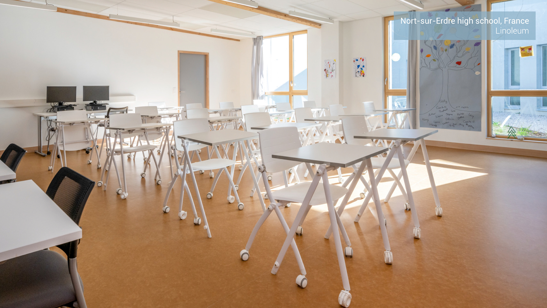 Tarkett flooring in education market segment