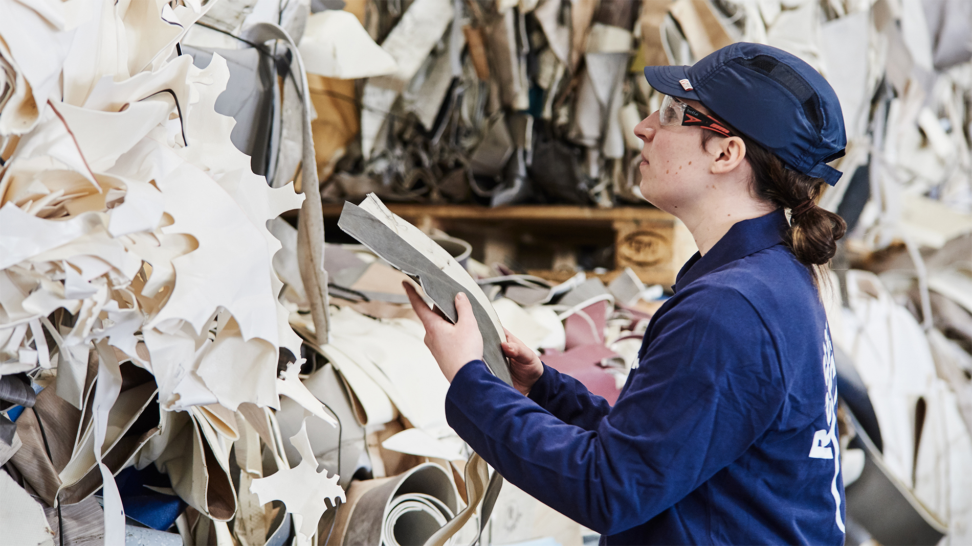 Image illustrant le recyclage des revêtements de sol chez Tarkett