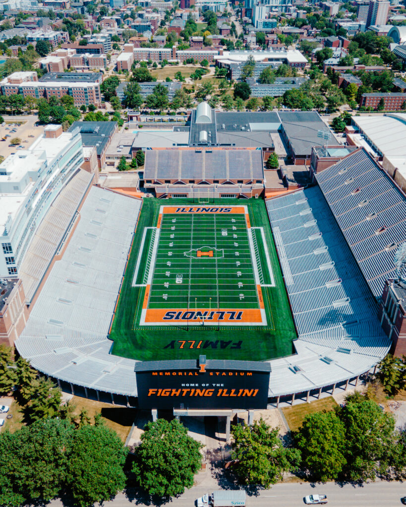 Memorial Stadium - Illinois